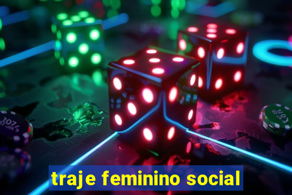 traje feminino social